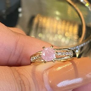 18k gold filled ring